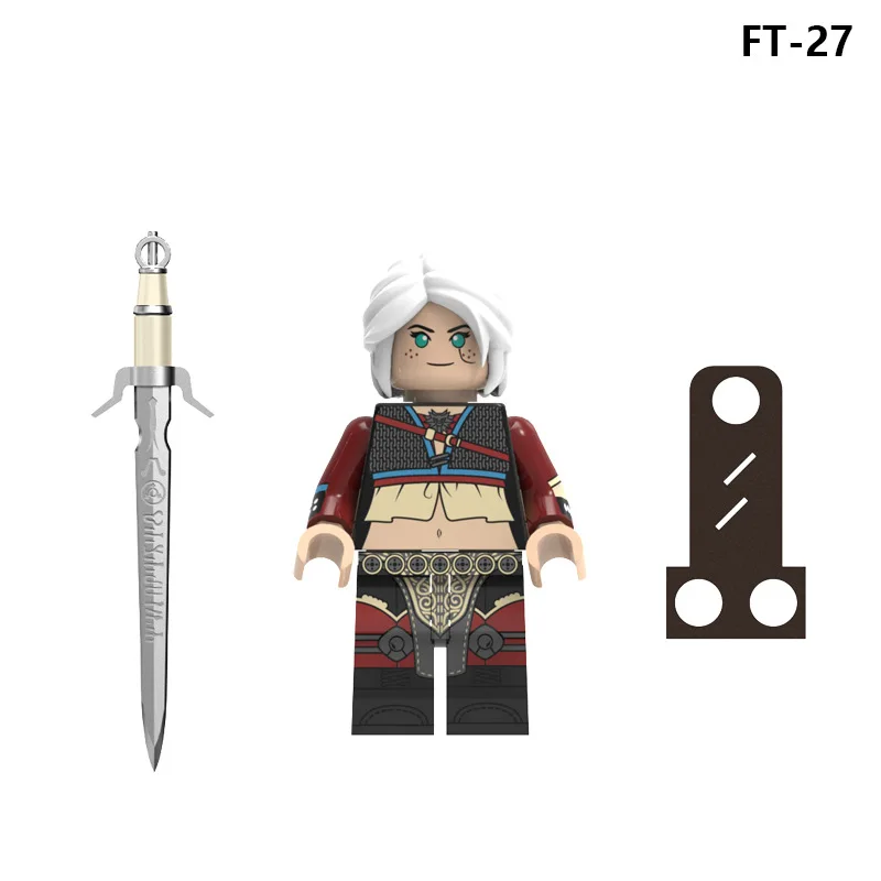 Monster Hunter Renzai Zauberer Geralt Shiri Kinder-Puzzle-Bausatz FT24-27 Sammlerstück für Spiele-Enthusiasten