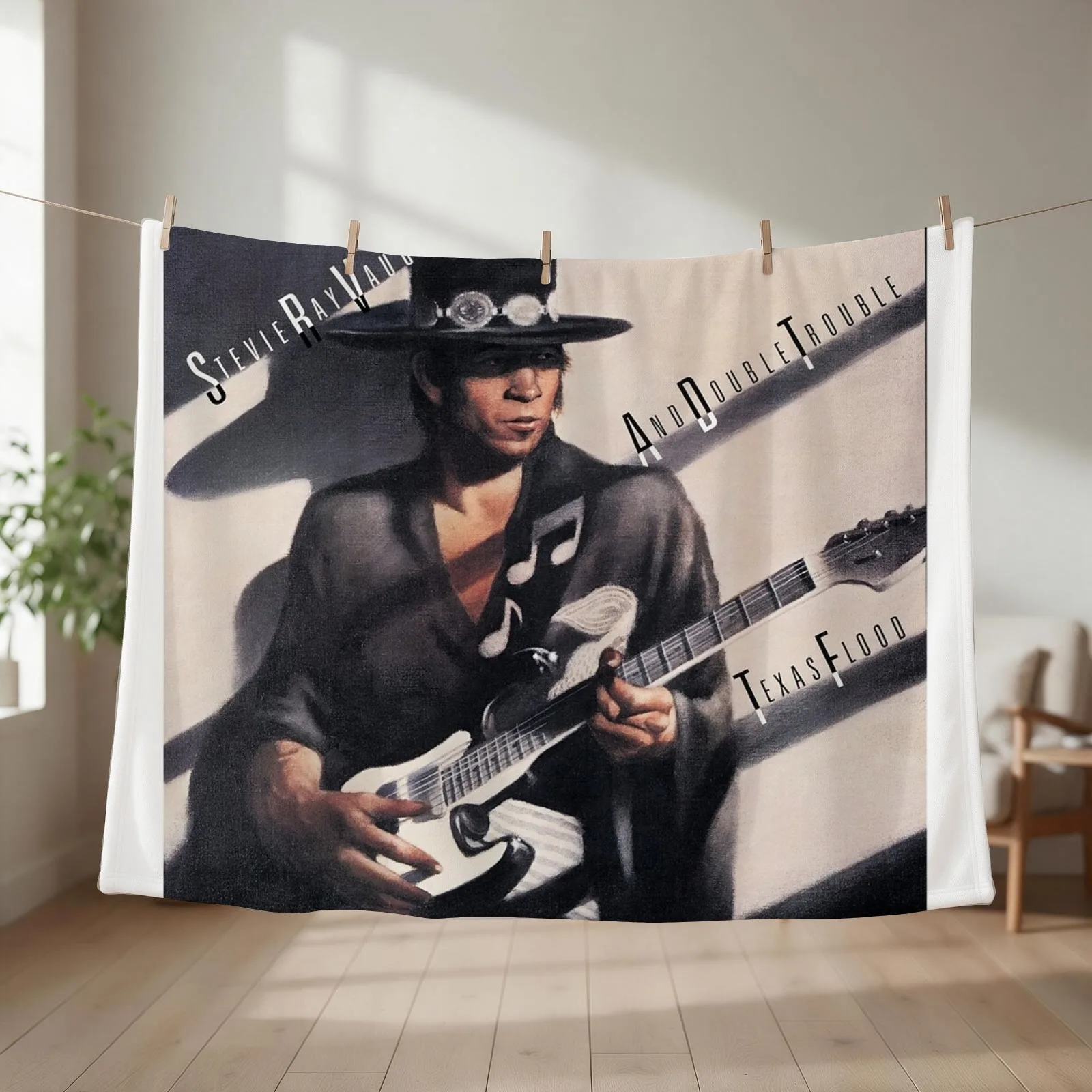 Texas Flood - SRV. Throw Blanket Decorative Throw Loose Heavy funny gift Blankets
