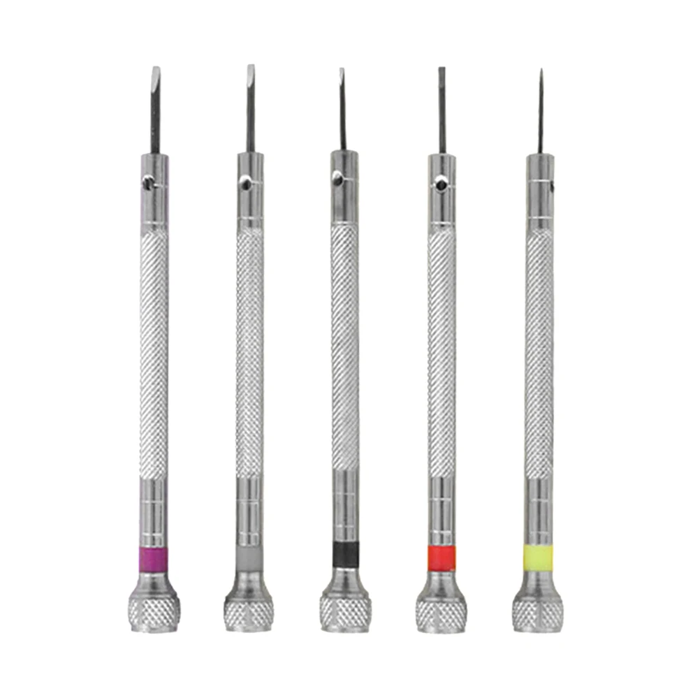 

5pcs Precision Screwdriver Kit Durable Lightweight Portable Repair Tools for Eyeglasses Sunglasses Watches Jewelries