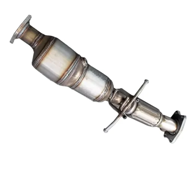 New  Customized Three Way Catalytic Converter S409 Stainless Steel for C30 S40 V50 2.0T 2.4T with 1 Year Warranty