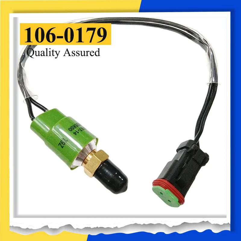 Pressure Switch Sensor 1060179 3095795 20PS767 106-0179 for Track Excavator 303CR 307B 307BSB 307C 311B