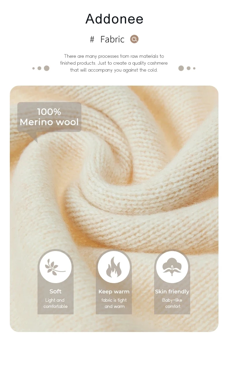 Pantalones de pierna ancha tejidos de lana merina 100% para mujer, gruesos, suaves, cálidos y cómodos, parte inferior con patrón a cuadros en blanco y negro para otoño e invierno