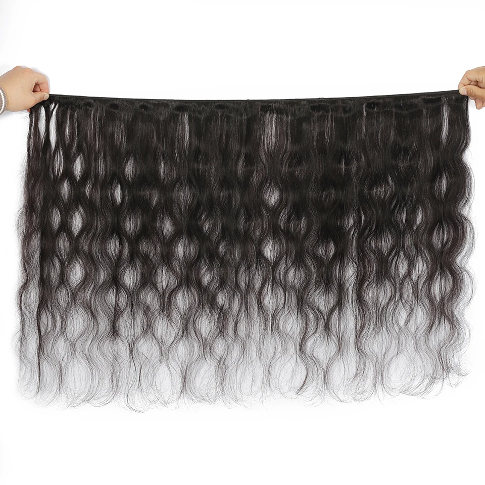 BAHW-Bundles de cheveux de vague de corps malaisien, document naturel, tissage de cheveux humains vierges, prix bon marché pour les femmes noires, 3/4, 1 pièce, 2 pièces, 100% pièces