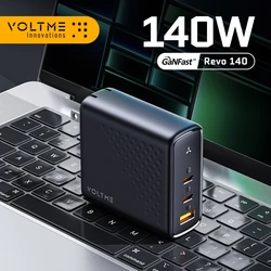 VOLTME GaN Charger 140W USB Type C PD3.1 Fast Charge For Macbook pro 16β³ Quick Charge 5.0 Phone Charger For iPhone 15 Pro Max