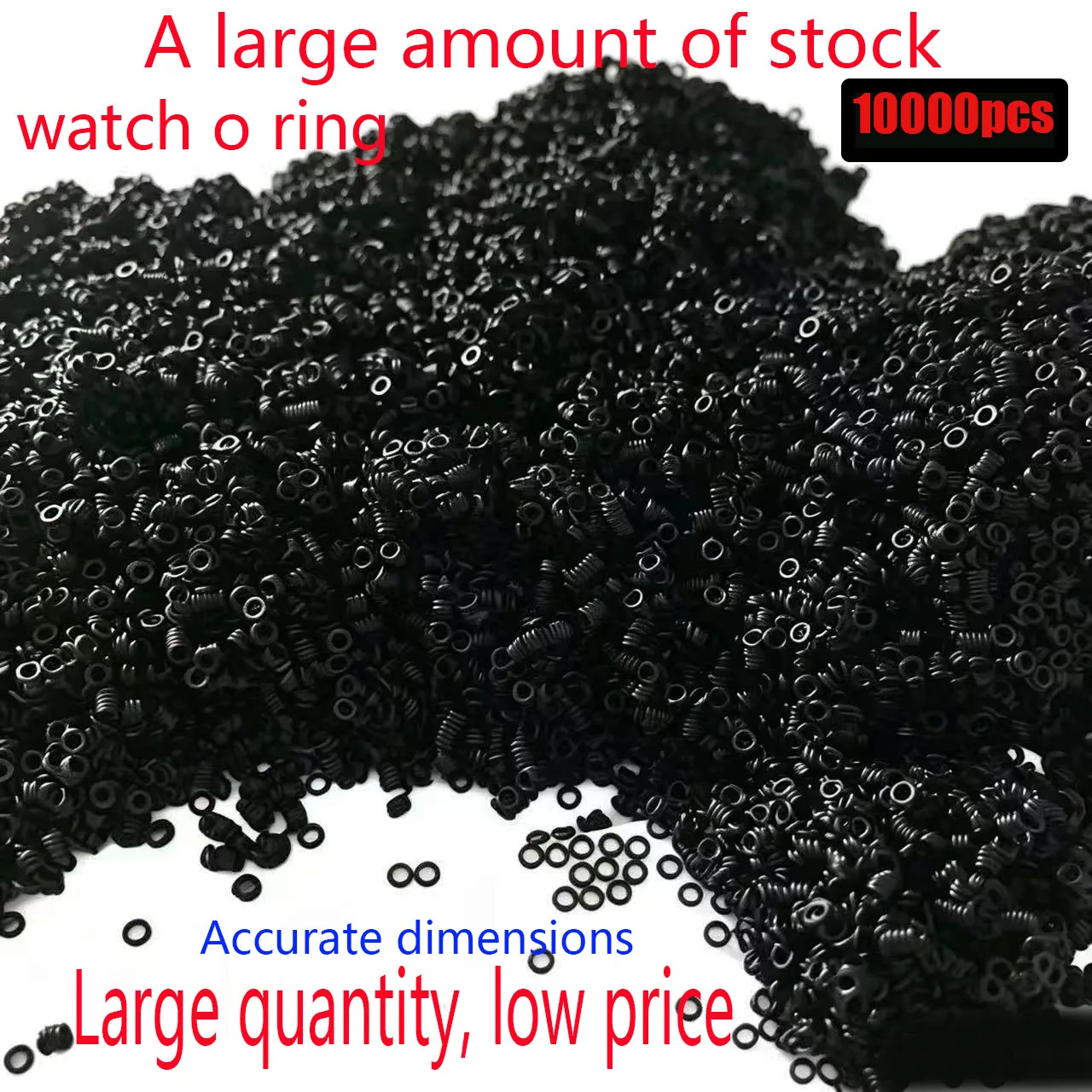 

10000pcs NBR70 sealing O-ring, watch waterproof, rubber ring CS0.3 0.32 0.4 0.42 0.44 OD1.4 2.1 1.46 1.43 1.84 1.74 1.58 3.5