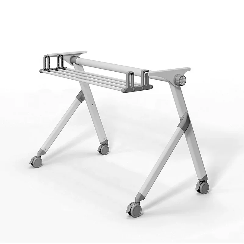 KENO 4.5 Feet Office Mobile Modular Mdf Training Nesting Table by Designer Furniture