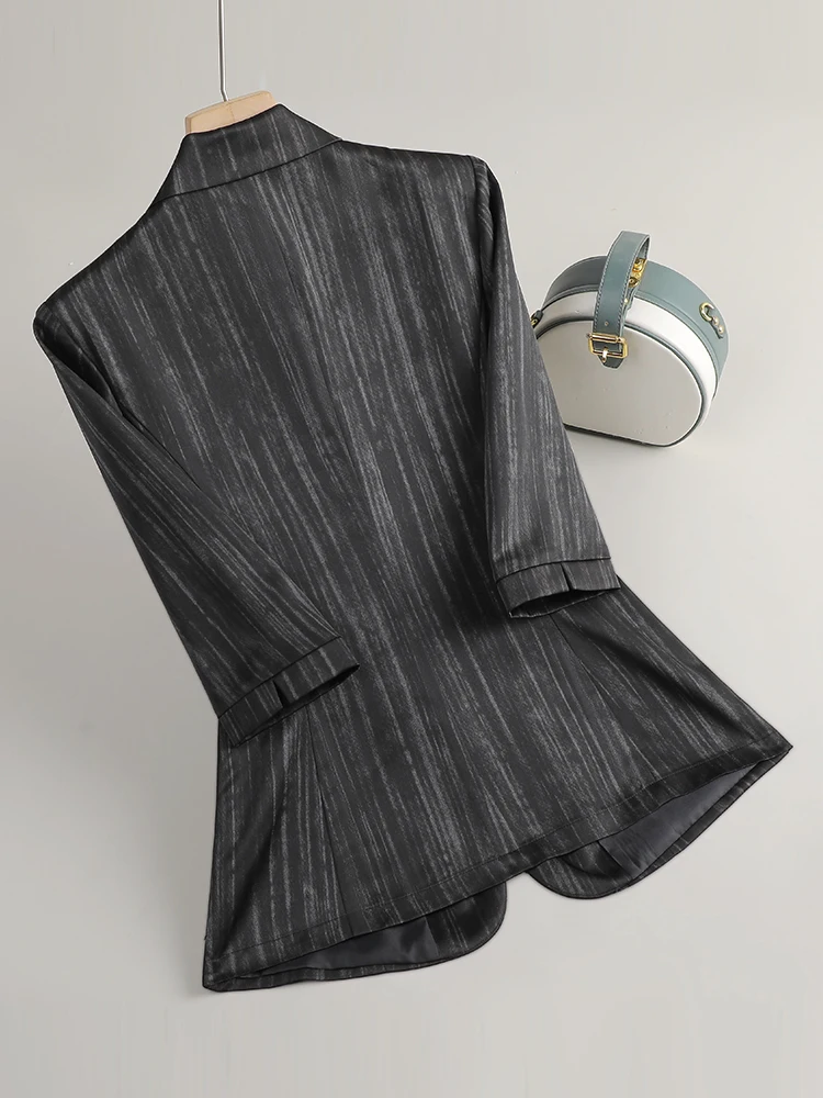 フォーマルな制服スタイルブレザージャケットコート女性のためのオフィスワークウェアキャリアインタビュープロフェッショナル女性生き抜くトップス