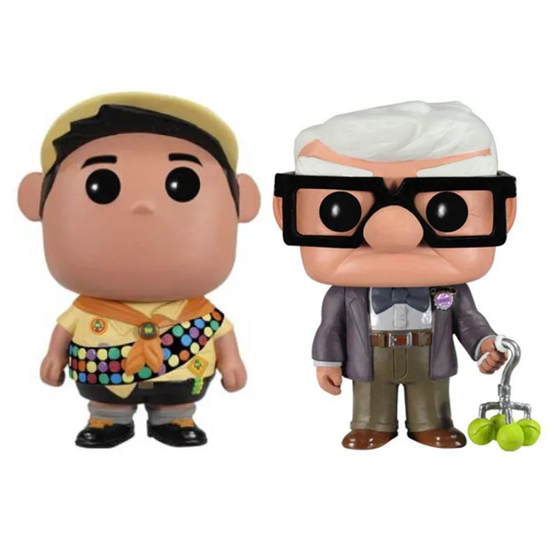 أنيمي فيلم UP Grandfather Carl 59 RUSSELL 60 ألعاب شخصيات دمية الفينيل