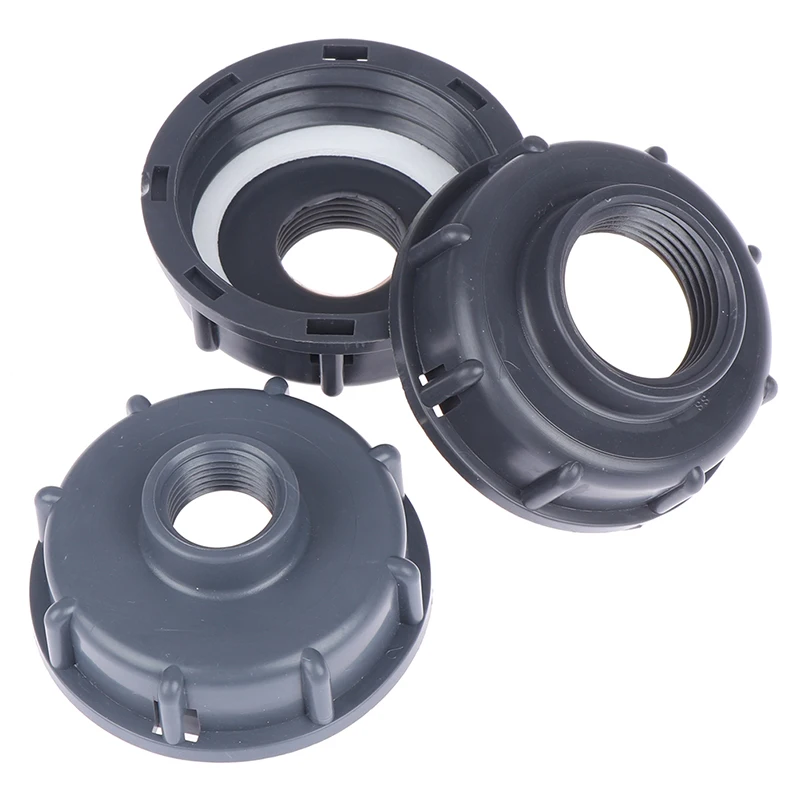 Peijian Durable Ibc Fittings S60x6 Coarse Threaded Cap 60mm Female Thread To 1/2