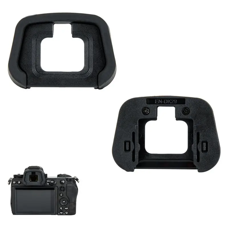 Daily Sale 2Cps Silicone Eyecup Fornikon Z7 II, Z6 II, Z5 Extended Soft Viewfinder Replacement Fordk-29 Enhances Viewing Comfort