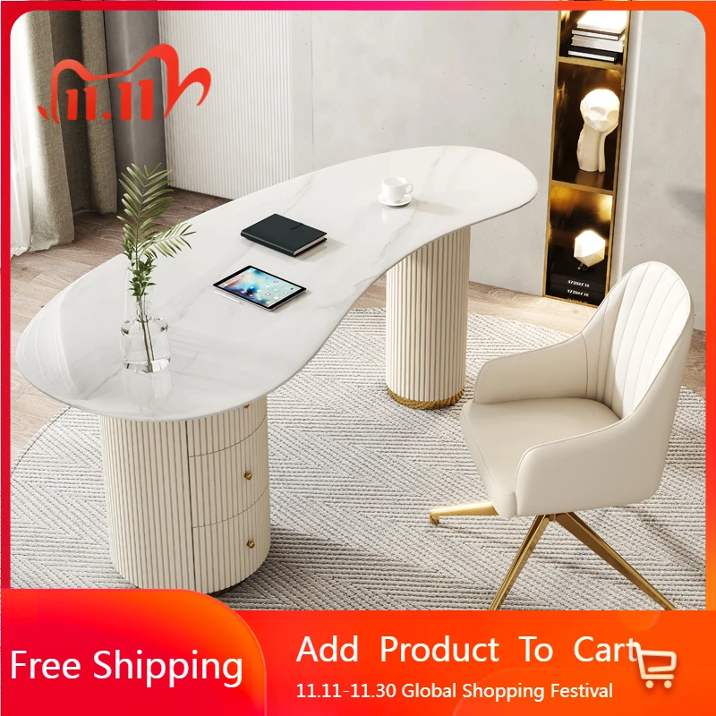 

Gaming Study Table Living Room Students Standing Shelves Computer Desks Console Bedroom Mesas De Computador Library Furniture