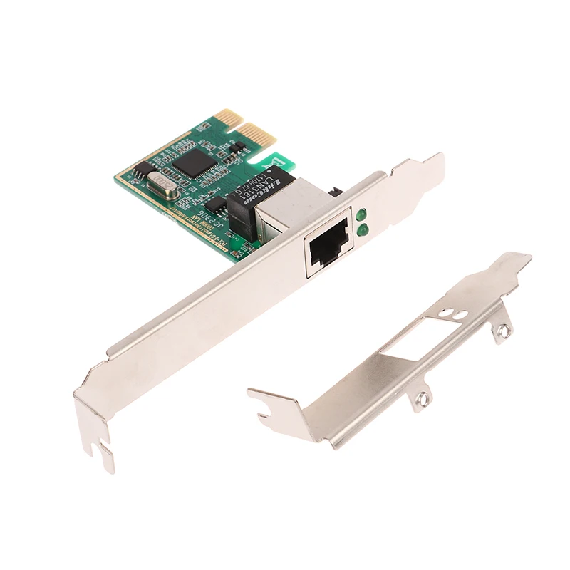 1Set 10/100/1000Mbps Gigabit Ethernet PCI Express PCI-E Network Card RJ-45 LAN Adapter Converter Network Controller