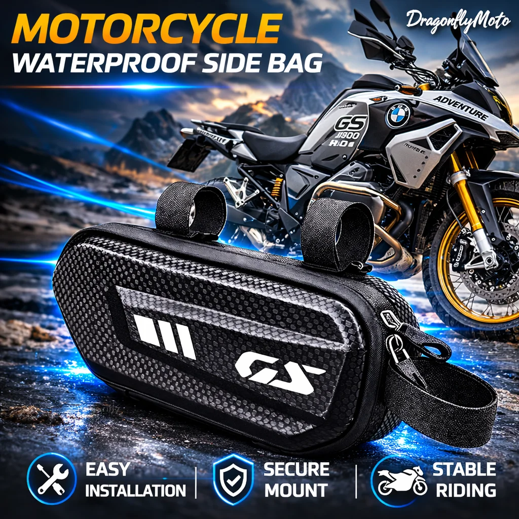 

Большая вместительная боковая сумка для мотоцикла R1300GS R 1300 GS GS1300 1300GS ADVENTURE ADV, водонепроницаемая многофункциональная сумка для хранения вещей