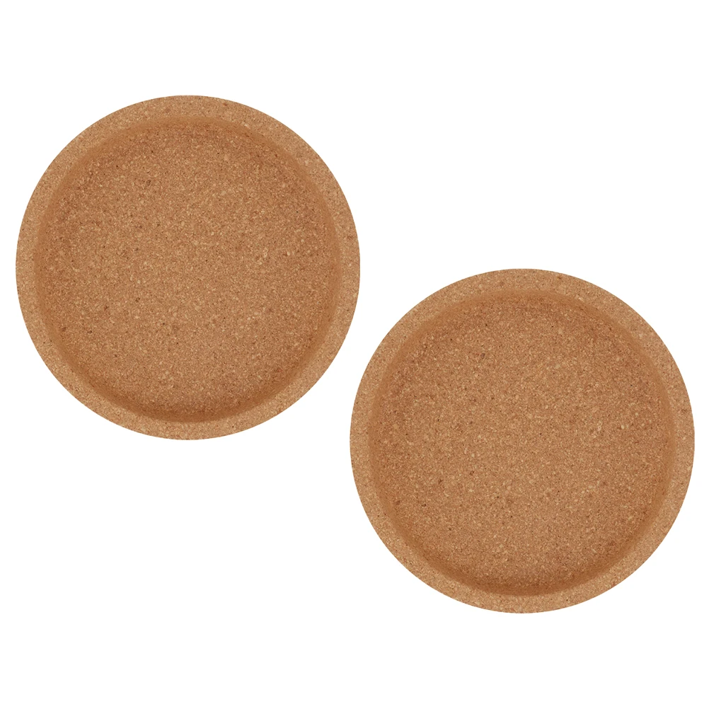 

2Pcs Cup Coaster Pads Round Wood Desk Office Kitchen Dining Table Decor Non Skid Heat Insulation Mats Cup Mat Mug Mat Home