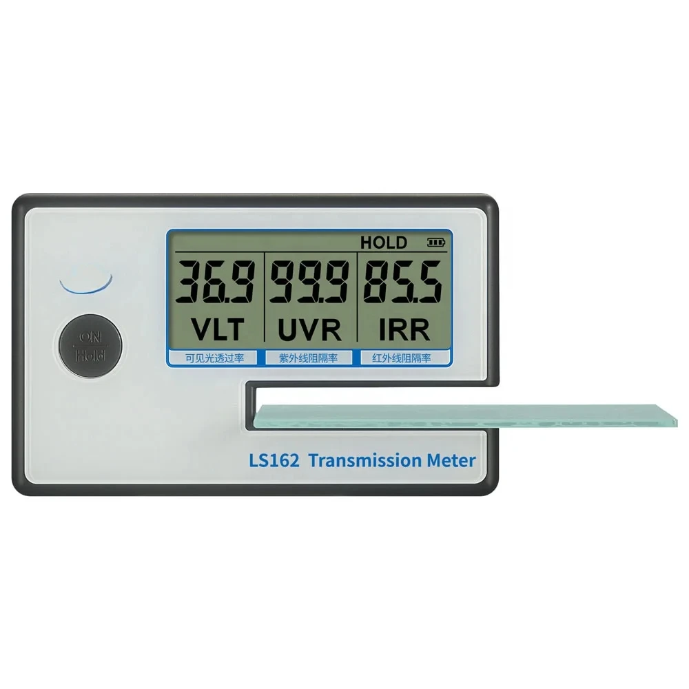 ANDRU  Portable Window Tint Transmission Meter Linshang LS162 Measure IR Rejection UV Blocking Rate Visible Light Transmittance