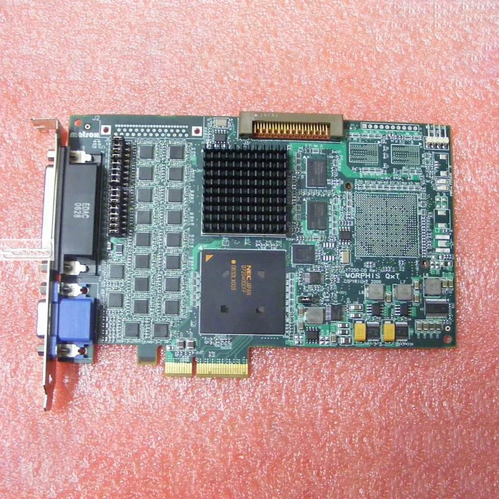 Imagem -02 - Matrox-gráficos Qxt Captura de Imagens Pci-e Morphis 16vd Y725000 Rev.a