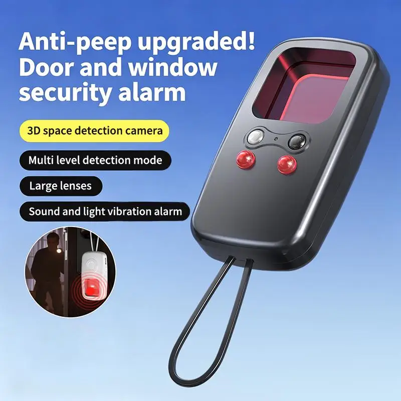 

Infrared Detector 3in1 Hidden Camera Finder Anti Surveillance Bug Detector Compact Design for Hotel Restroom