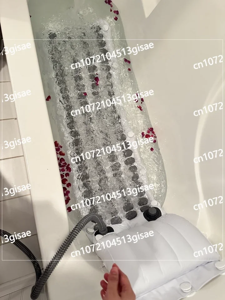 

Бытовой электрический массажный коврик для ванны, водонепроницаемый и нескользящий комплект для спа-ванны для тела