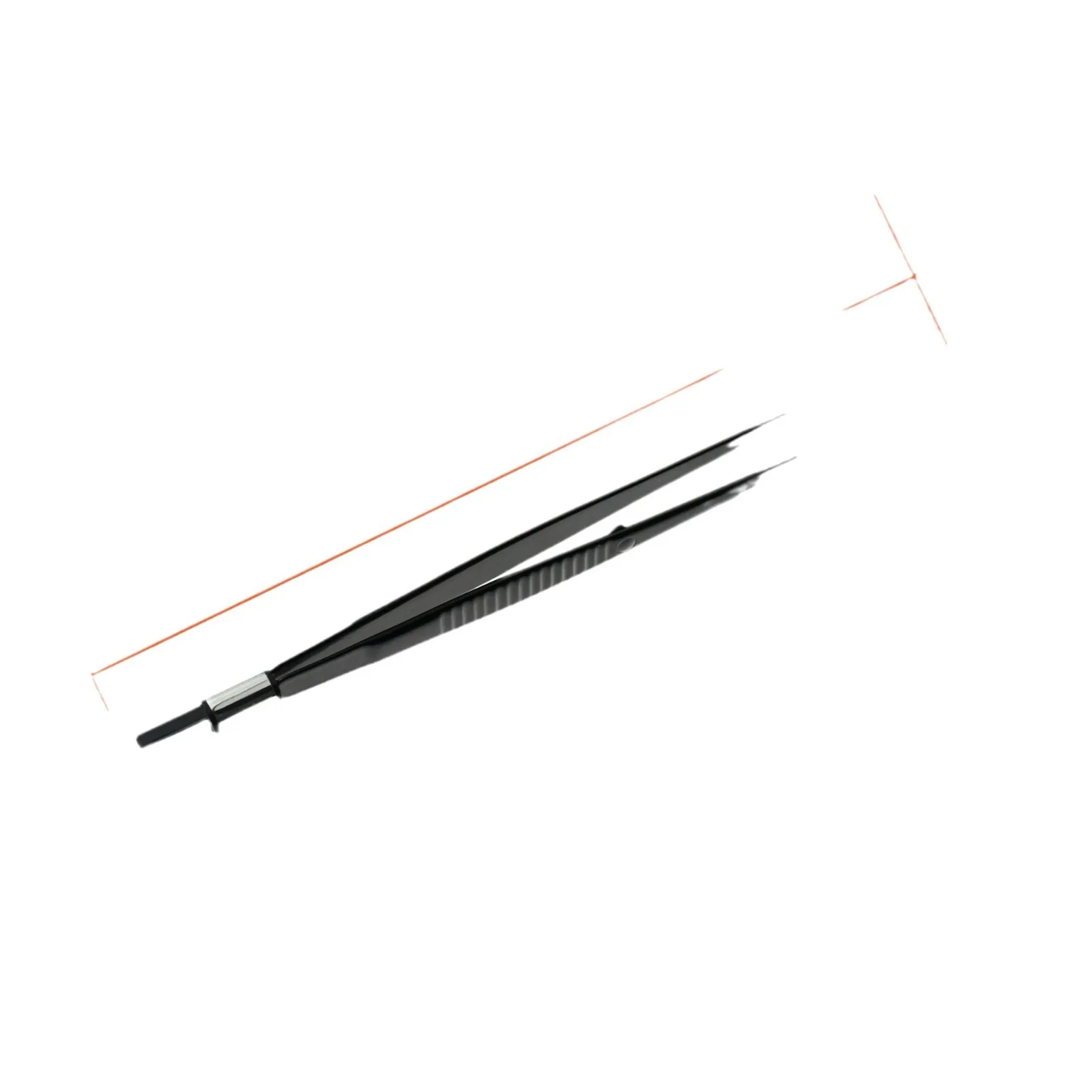 

Аксессуары для оборудования для электрических ножей, биполярные повторяющиеся пинцеты для электрокоагуляции, черное нейлоновое покрытие, европейский стандарт