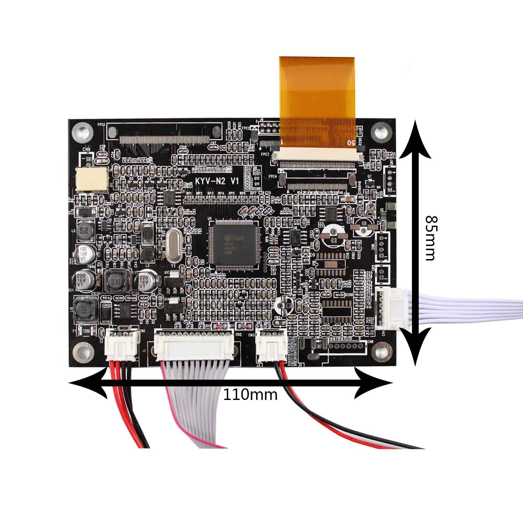 5inch 640X480 AT050TN22 50Pin 4:3 TFT LCD Digital Screen with LCD Board