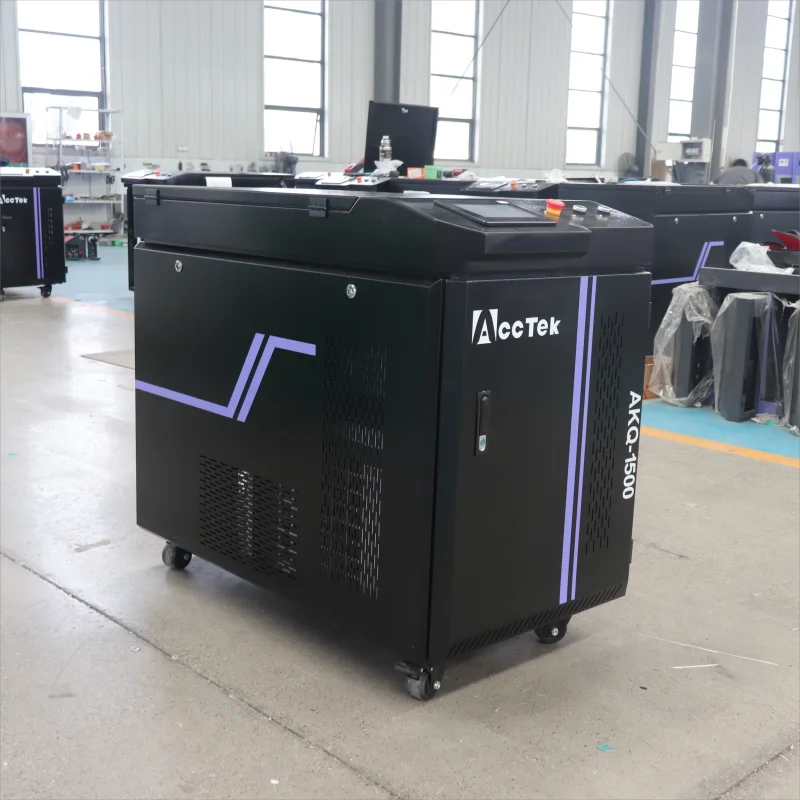 

2024 Hot Type 1500W 2000W 3000W Continuous Rust Laser Cleaning Machine AKQ-1500