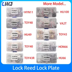 CHKJ Lock Reed Lock Plate VA2T TOY43R MAZ24 HON66 TOY43 HU92 TOY48 HU66 FO21 TOY40 HU100 Car Lock Repair For Toyota/VW/Audi