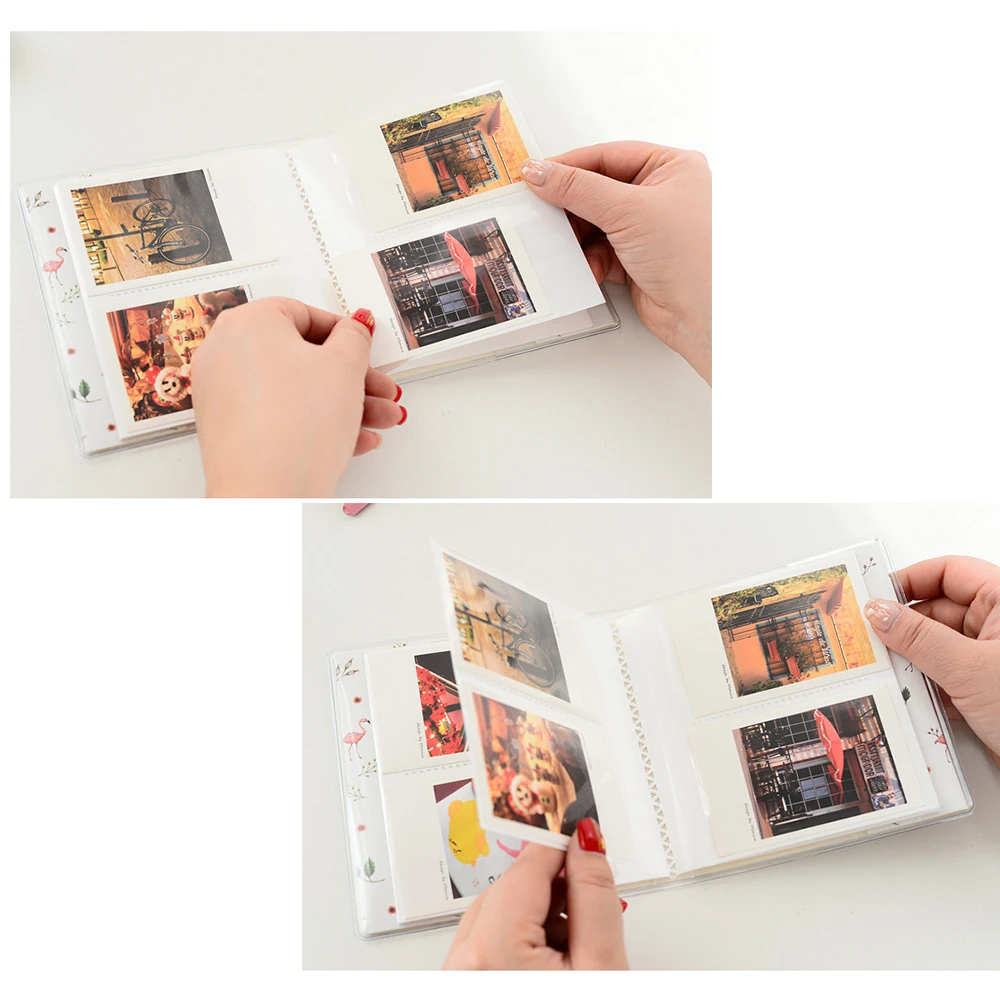 64 Pockets Photo Paper Film Album Storage For FujiFilm Instax Mini 11 12 8, 8+, Mini 9, Mini 7s, 25, 50 90 Fuji Film Paper Photo