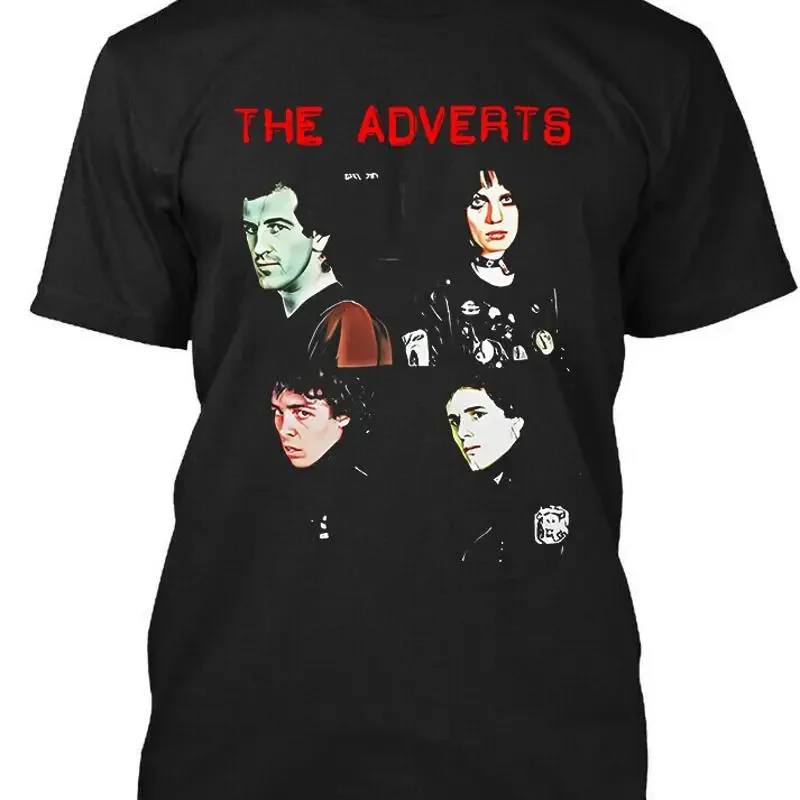 New Popular The Adverts English Retro Vintage Classic Logo T Shirt Size S 4Xl