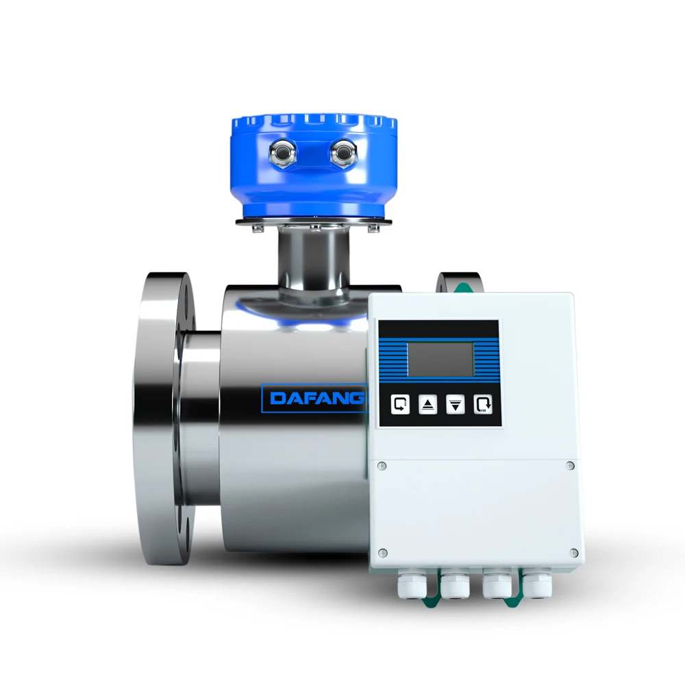 High density lc digital mechanical water magnetic flowmeter propionic acid flow meter