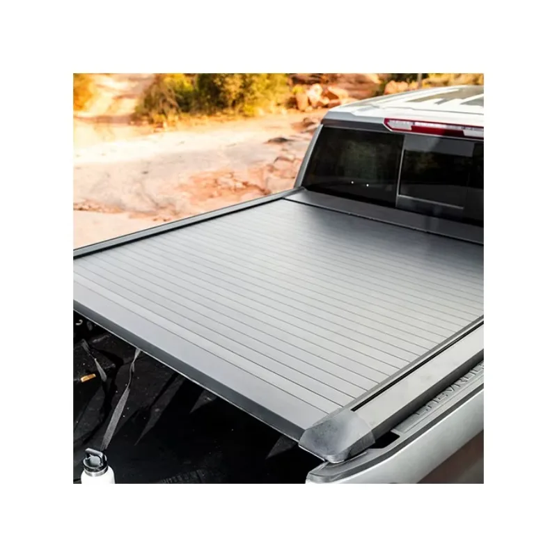 

Pickup Truck Bed Cover Aluminum Roller Shutter Electric Tonneau Cover for Tocama F150