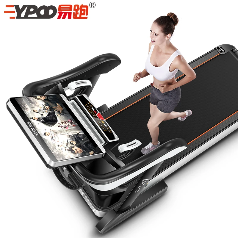 GTS7 Home Treadmill Sport Motorized Treadmill معدات اللياقة البدنية الصالة الرياضية ممارسة الجري آلة مع تطبيق FIT