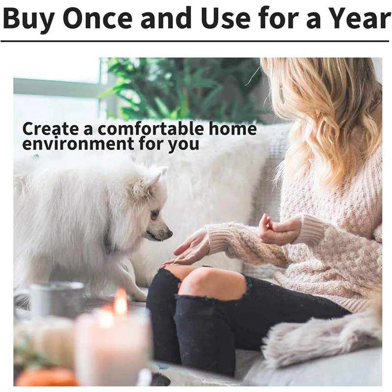 A44F-Filters Replacement For Levoit Vacuum Cleaner LVAC-200 Vacuum Part, 8 Pre-Motor Foam Filters 4 HEPA Post-Motor Filters