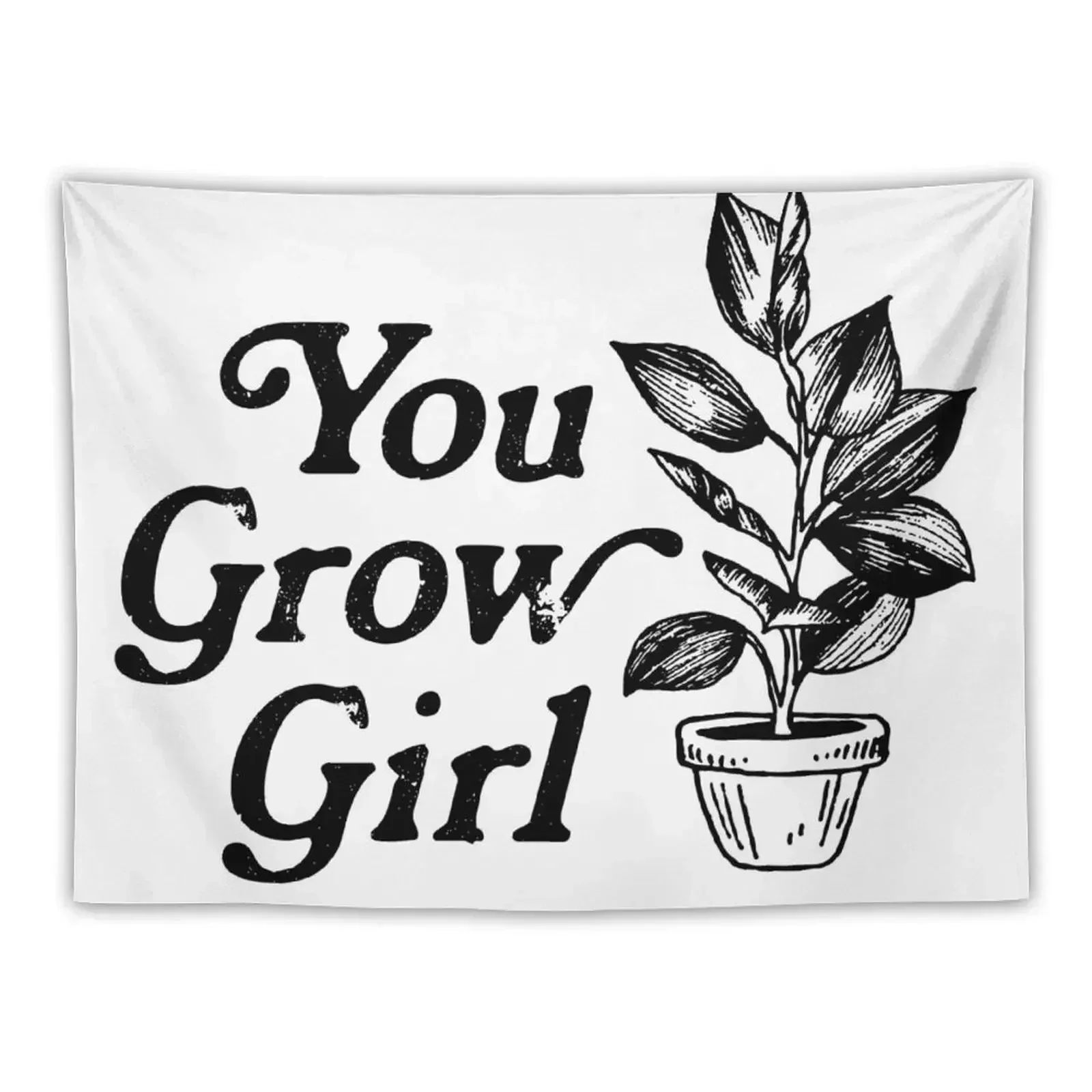 You Grow Girl Tapestry Wall Decorations Decor For Room Tapestry