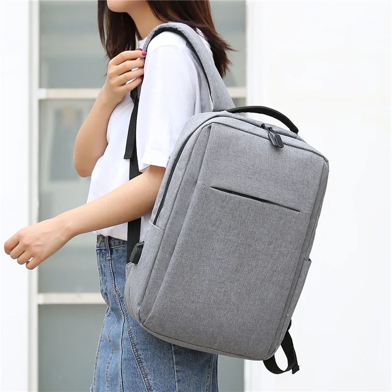 

USB charging business computer bag women's outdoor travel backpack men's large-capacity schoolbag male college student waterproo