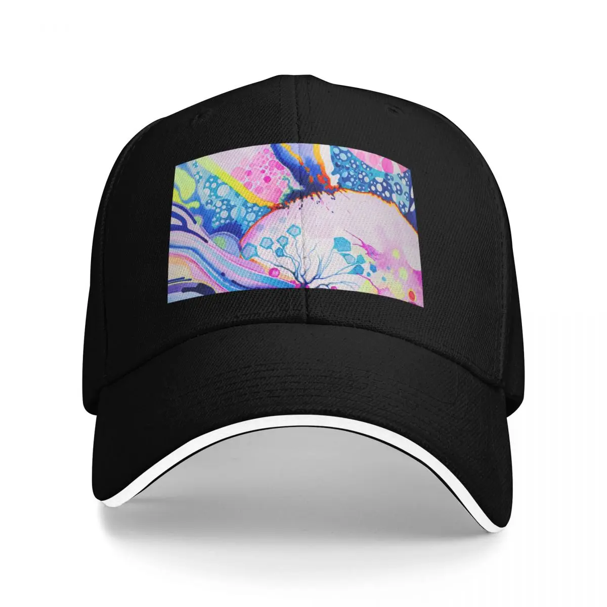 

Infinite Flare - Watercolor Painting Baseball Cap sailor cap for men Winter hat Streetwear Rave Designer Man Women's