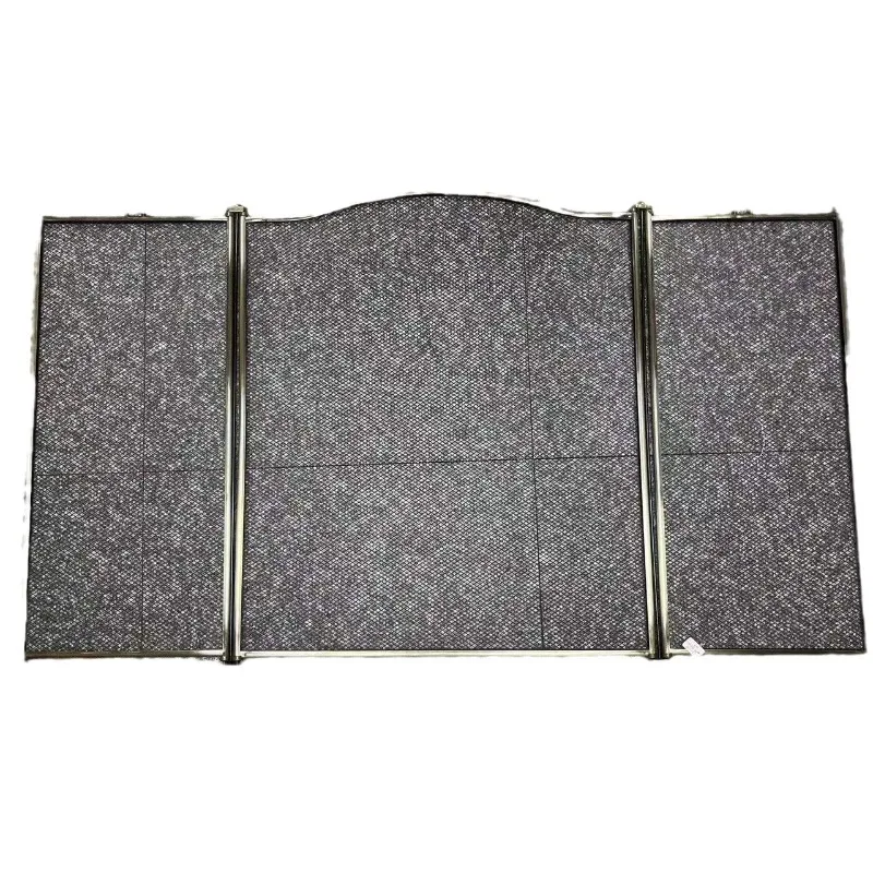 Screen anti-scalding isolation net metal fireplace guardrail partition retro