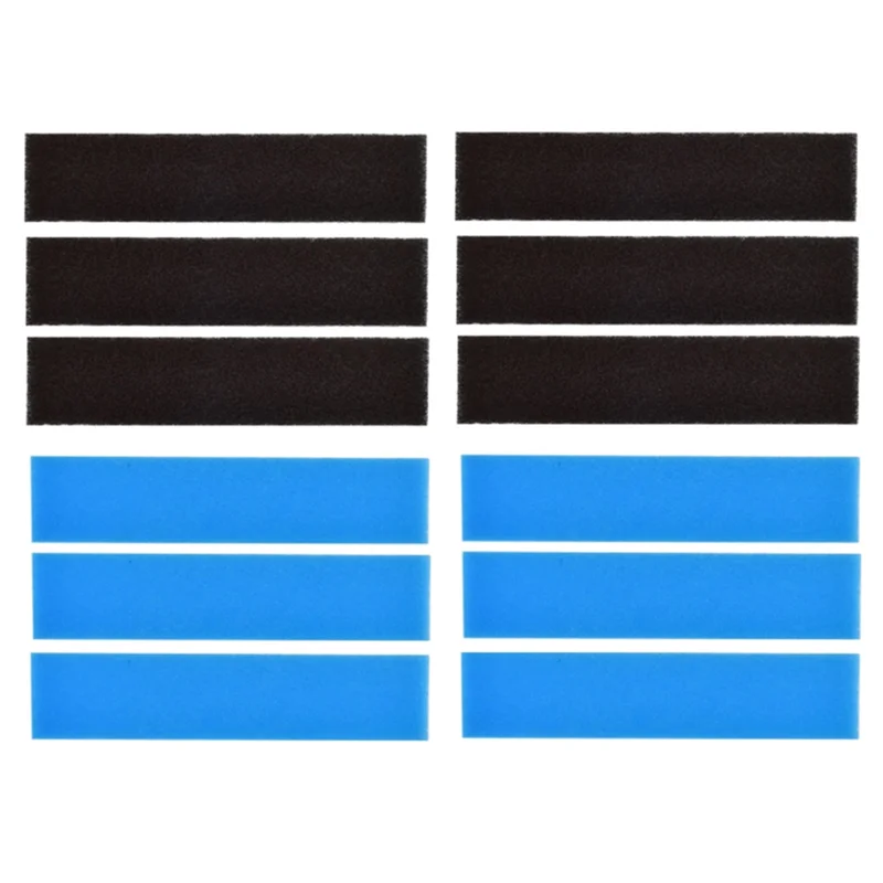 

HRBAJ-12PCS Сменный разделенный воздушный фильтр для Mitsubishi Electric MAC-2300FT-E MAC-3000FT-E Сменные фильтры для кондиционера