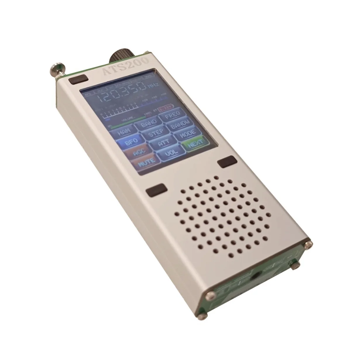 

T06C-New ATS200 Aviation Band Radio FM SI4732+ESP32+Bluetooth+2.4 Inch Touch Display FM, AM, LSB, USB Multimode Reception