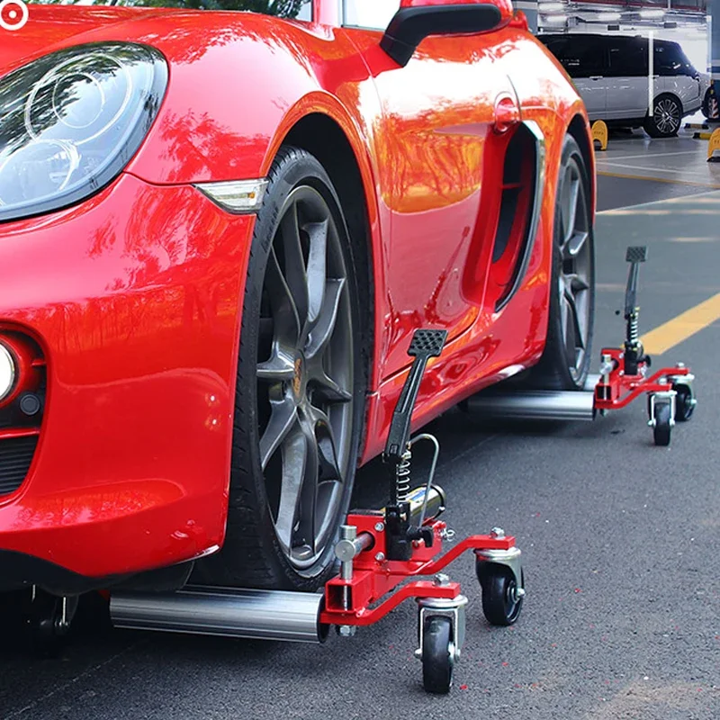 อุปกรณ์ขนย้ายรถยนต์ อุปกรณ์ขนย้ายรถยนต์ไฮดรอลิก เครื่องกล Universal Wheel Property Trailer เครื่องมือกําจัด สิ่งประดิษฐ์การเคลื่อนย้ายรถยนต์