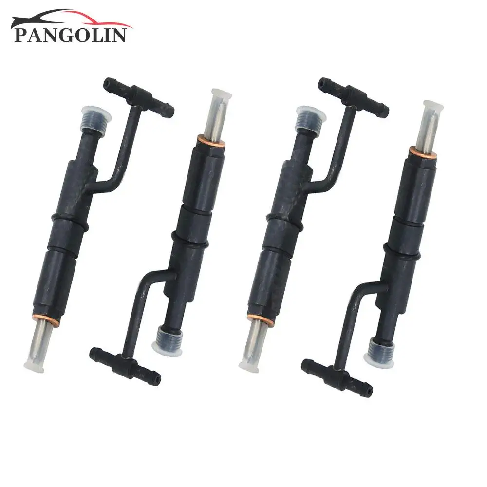 

4pcs 4JB1 Fuel Injectors 6646906 1112100BB for Mustang Bobcat 843 853 1213 960 2060 Loader Repair Parts, 3 Months Warranty