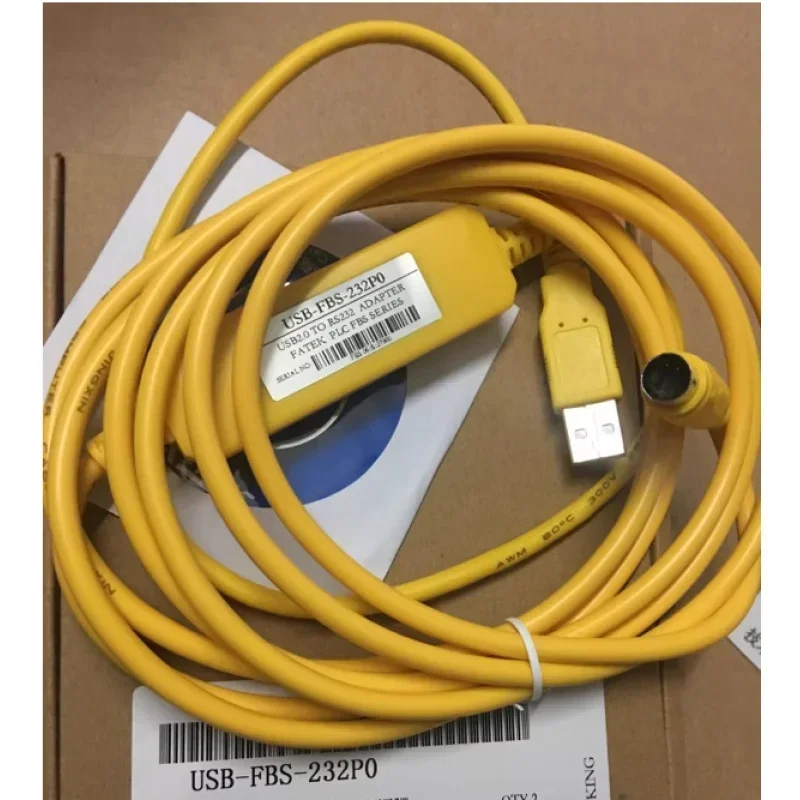 WYORESY для кабеля для программирования ПЛК FATEK, кабель для загрузки серии FBS B1 USB-FBS-232P0 ~~~