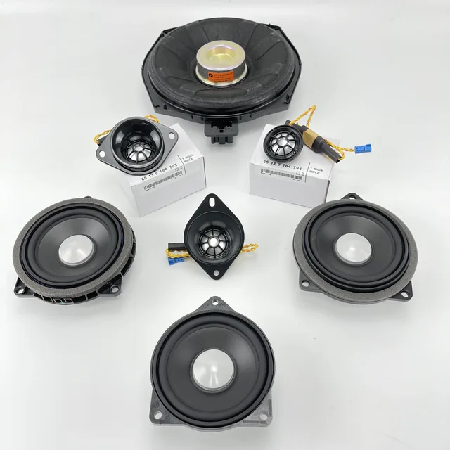 Klakson do samochodu BMW G30 F30 F34 F10 F11 F20 E90 E60 Głośnik wysokotonowy Głośnik środkowy Głośniki środkowe Subwoofer Trąbka Plug and Play Auto Parts