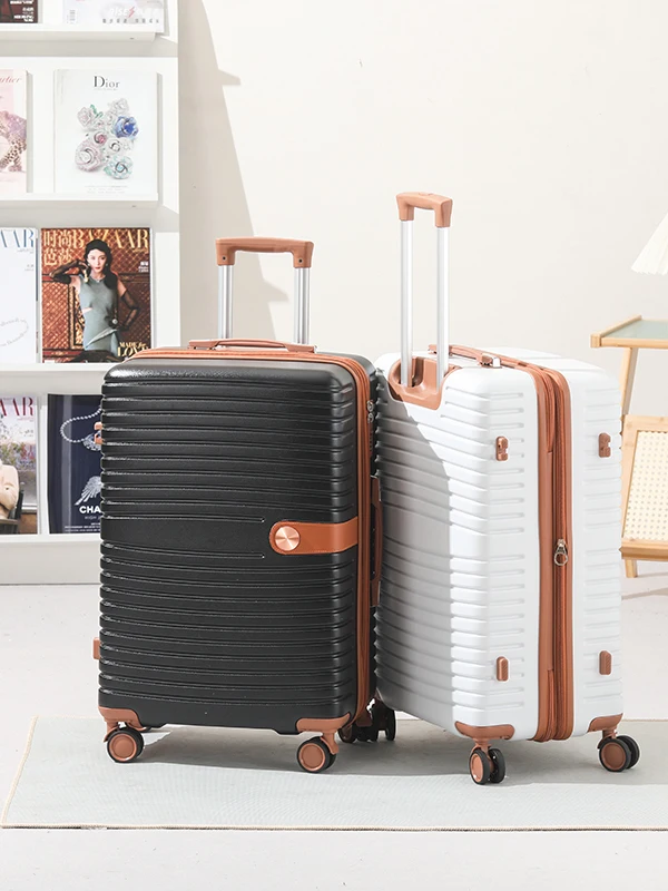 20-calowa rozkładana walizka podróżna o dużej pojemności, wielofunkcyjna mała walizka Pullman o wysokiej estetyce Retro Sle Travel Bag