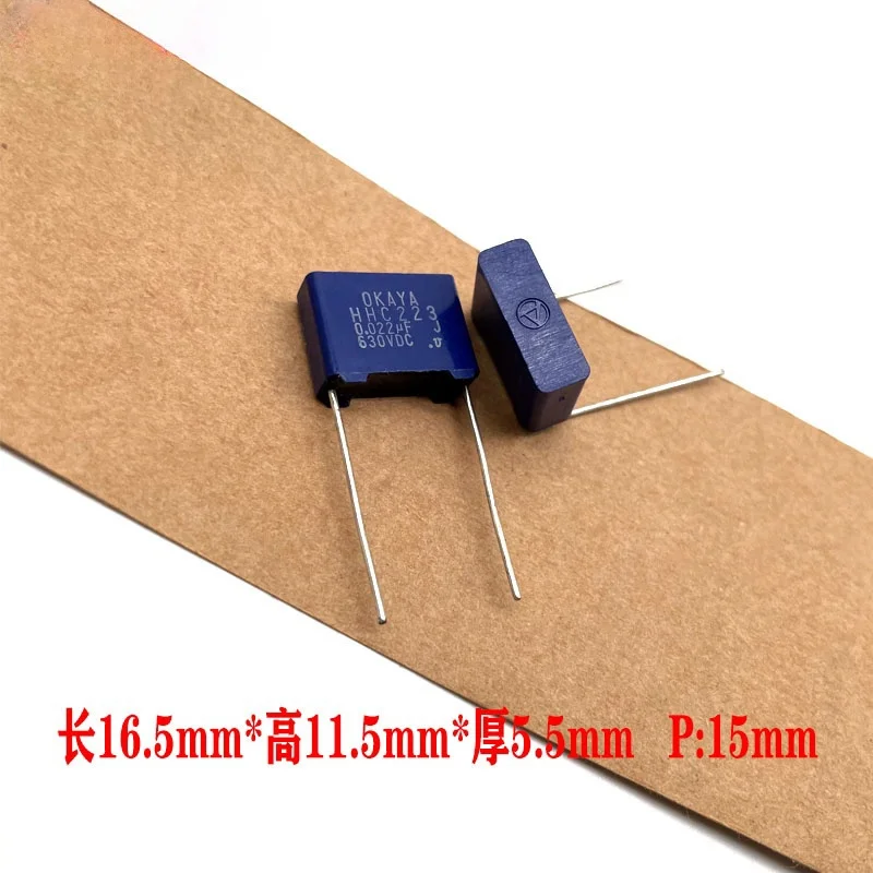 10PCS MKP HHC223 0.022uf 223 22nf 630v 2J Thin Film Capacitor Safety Regulations