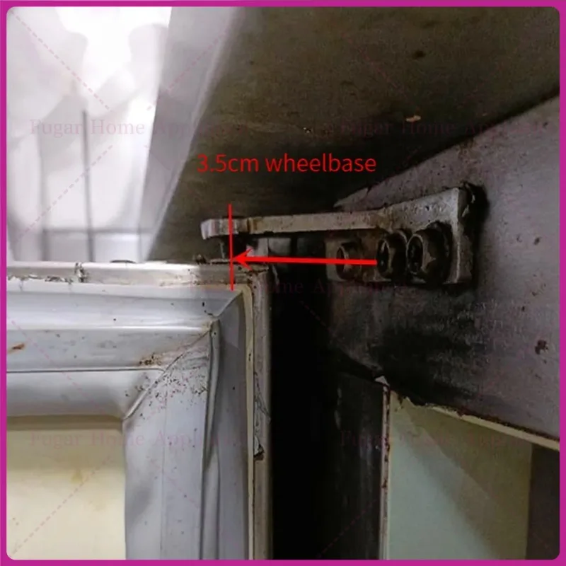 Wheelbase 35mm Refrigerator Hinge Commercial Kitchen Accessories Freezer Replacement Refrigerator Door Hinge Fridge Hinge Set