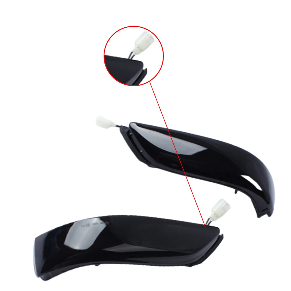 2 قطعة سيارة ديناميكية LED إشارة أضواء مرآة جانبية مصابيح كهرمانية متتابعة 34300-SJA-G02 لهوندا أكورد CP1/CP2/CP3 ، أكورا RL KB1/2