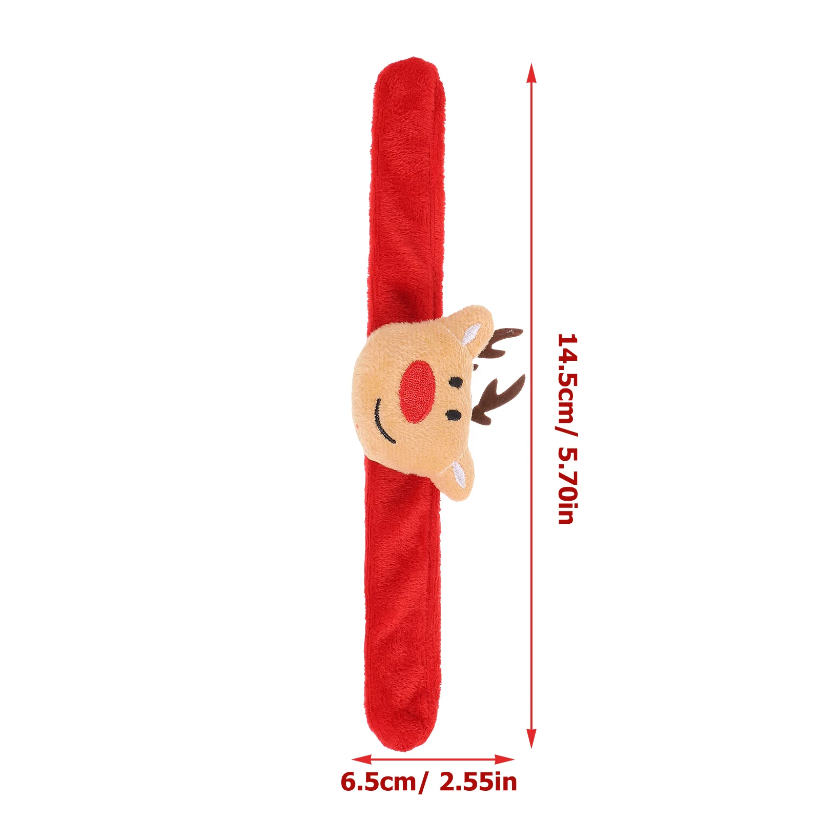 Kerst klaparmband Kerstpolsbandje voor winterviering Feestartikelen Kousvuller Leuk draagbaar feestaanbod