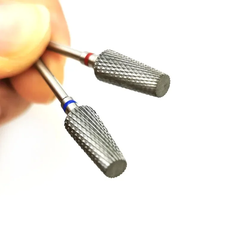 مثقاب مسمار من الكربيد المدبب من HYTOOS ، بتات مقاومة للأتربة ، قاطع مانيكير كهربائي ، ملحقات الأظافر ، جل إزالة