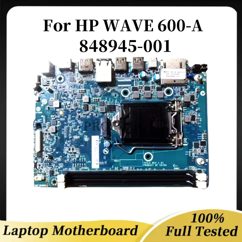 

848945-001 для материнской платы HP WAVE 600-A 848945-601 H110 DDR4, материнская плата, 100% протестирована, полностью работает