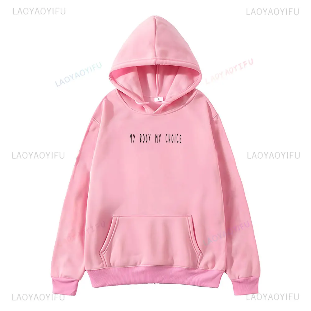 My Body My Choice Hoody  Choice Sweatshirt Feminist Sweatshirt Women's Rights Hoodies 1973 Hooded Long Sleeve Pullovers